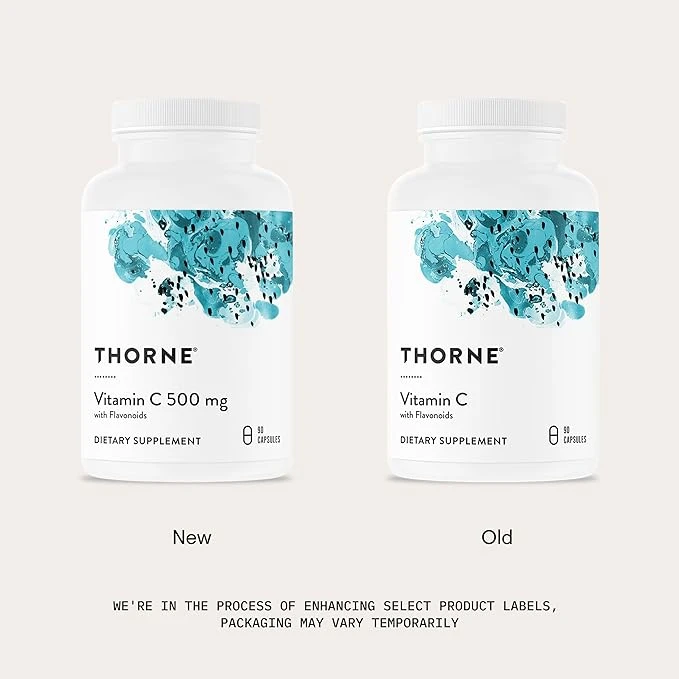 Thorne Vitamin C 500mg with Flavonoids 90 Capsules thumbnail 3