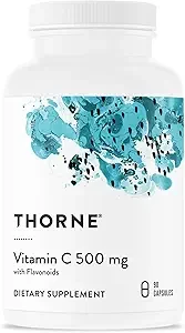 Thorne Vitamin C 500mg with Flavonoids 90 Capsules thumbnail 4
