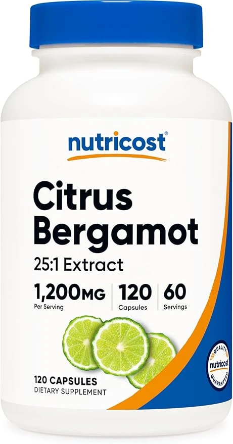 Nutricost Citrus Bergamot 1200mg per Serving 120 Capsules thumbnail 4