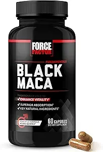 Force Factor Fundamentals Black Maca Enhance Sex Drive 90 Capsules thumbnail 4