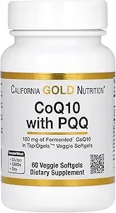 California Gold Nutrition PQQ Pyrroloquinoline Quinone 20mg 30 Veggie Softgels thumbnail 2