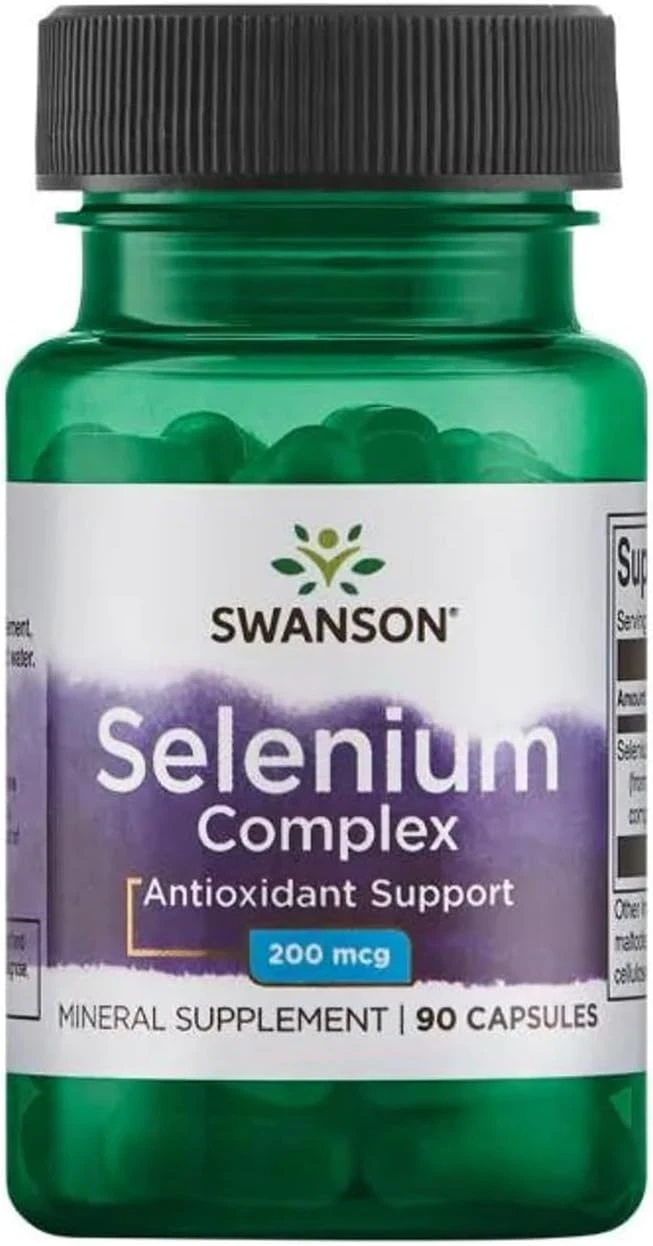 Swanson Albion Selenium Antioxidant Support 200mcg 90 Vegan Capsules thumbnail 3