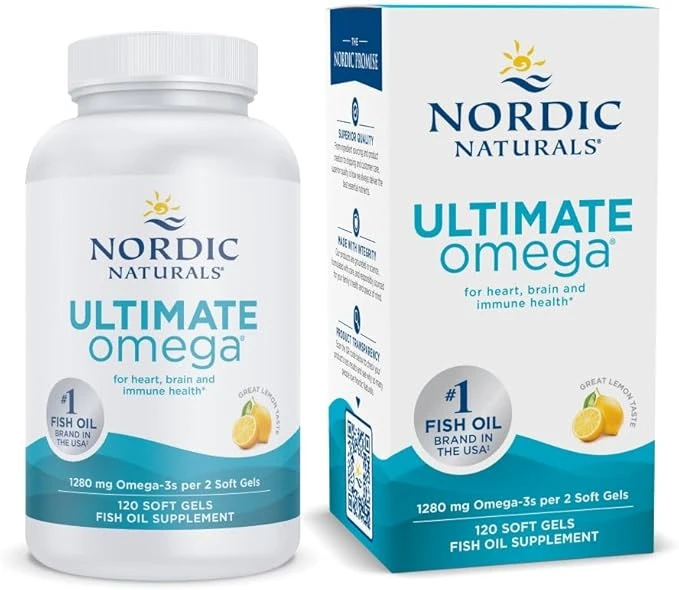 Nordic Naturals Ultimate Omega For Heart Brain And Immune Health 120 Soft Gels thumbnail 3
