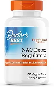 Doctor's Best NAC Detox Regulators Supports Cellular Health & Liver Function 60 Veg Caps thumbnail 2