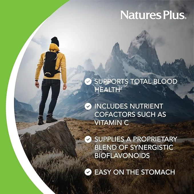 Natures Plus Hema-Plex Iron with Essential Nutrients for Healthy Red Blood Cells 60 Fast-Acting Softgels thumbnail 3