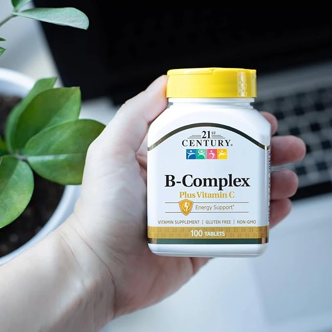 21st Century B-Complex plus Vitamin C Energy Support 100 Tablets thumbnail 3
