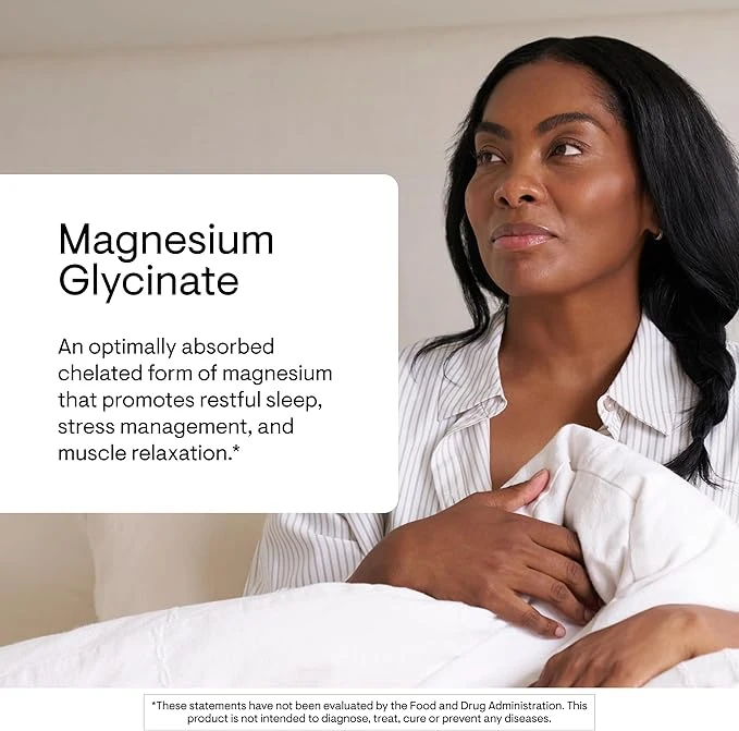 Thorne Magnesium Glycinate Chelated for High Absorption 90 Capsules thumbnail 2