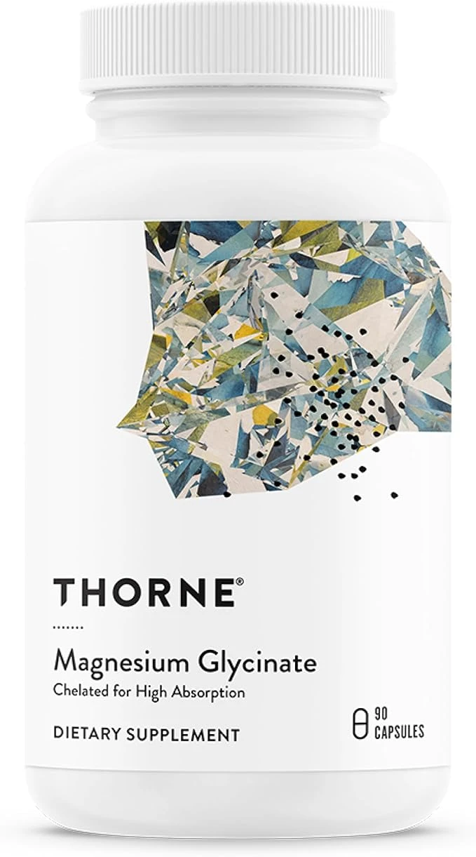 Thorne Magnesium Glycinate Chelated for High Absorption 90 Capsules thumbnail 4