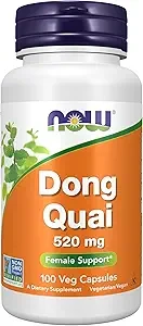 NOW Foods Dong Quai 520mg Female Support 100 Veg Capsules thumbnail 3
