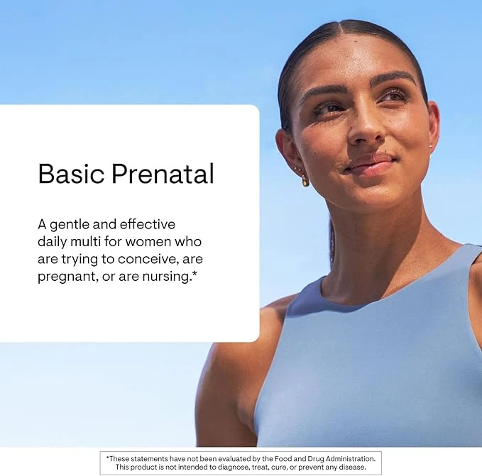Thorne Basic Prenatal For Pregnant And Nursing Women 90 Capsules thumbnail 2