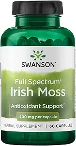 Swanson Full Spectrum Irish Moss Antioxidant Support 400 mg Per Capsule 60 Capsules thumbnail 4