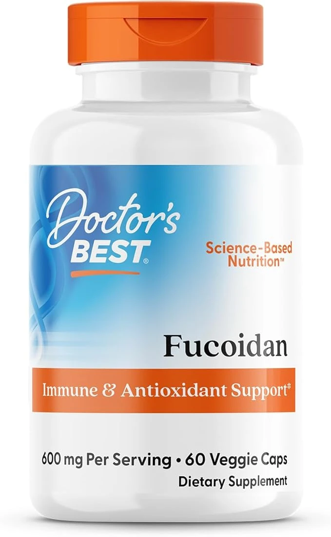 Doctor's Best Fucoidan Immune & Antioxidant Support 600mg Per Serving 60 Veggie Caps thumbnail 4
