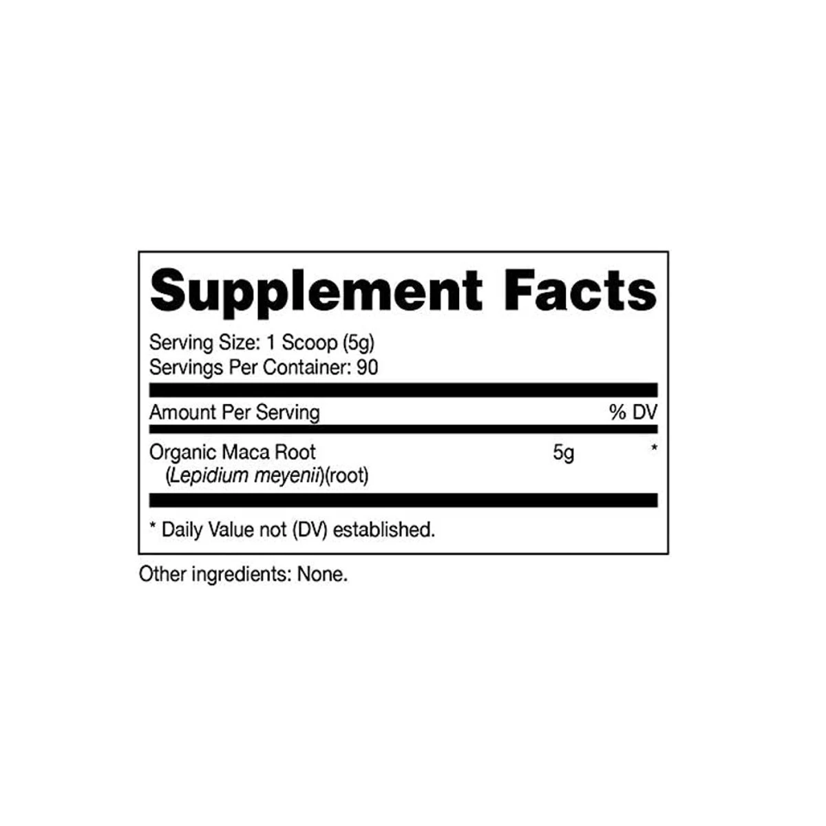 Nutricost Organic Spirulina 1lb (454 g) Powder ingredients