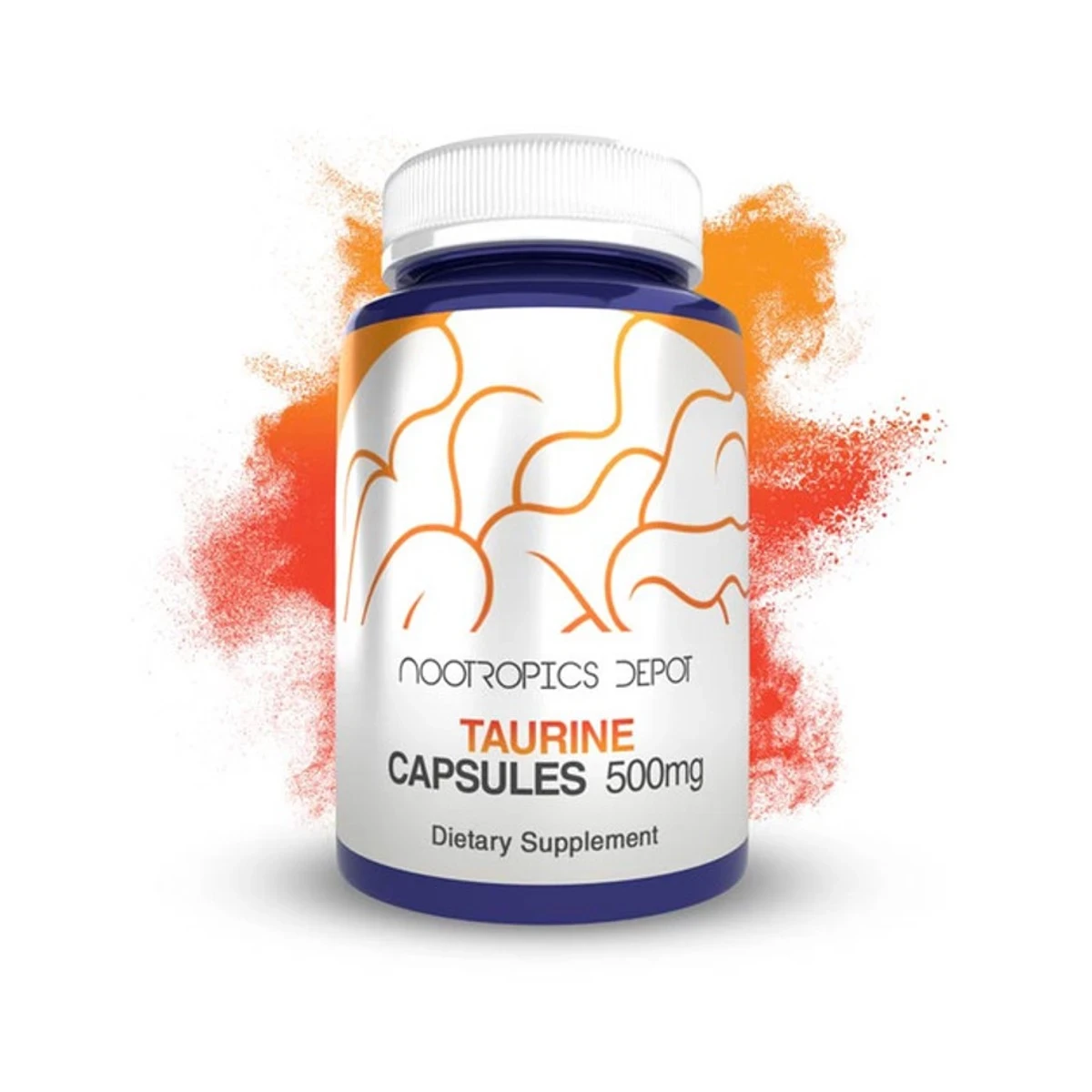 Nootropics Depot Taurine 500mg 240 Capsules ingredients