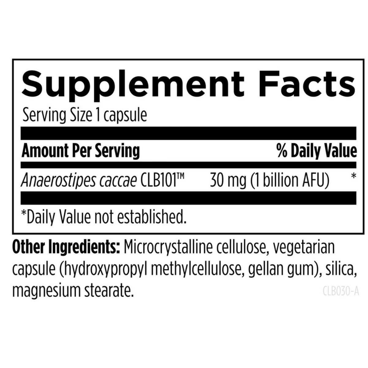 Designs For Health Anaerostipes Probiotic 30 Vegetarian Capsules thumbnail 3