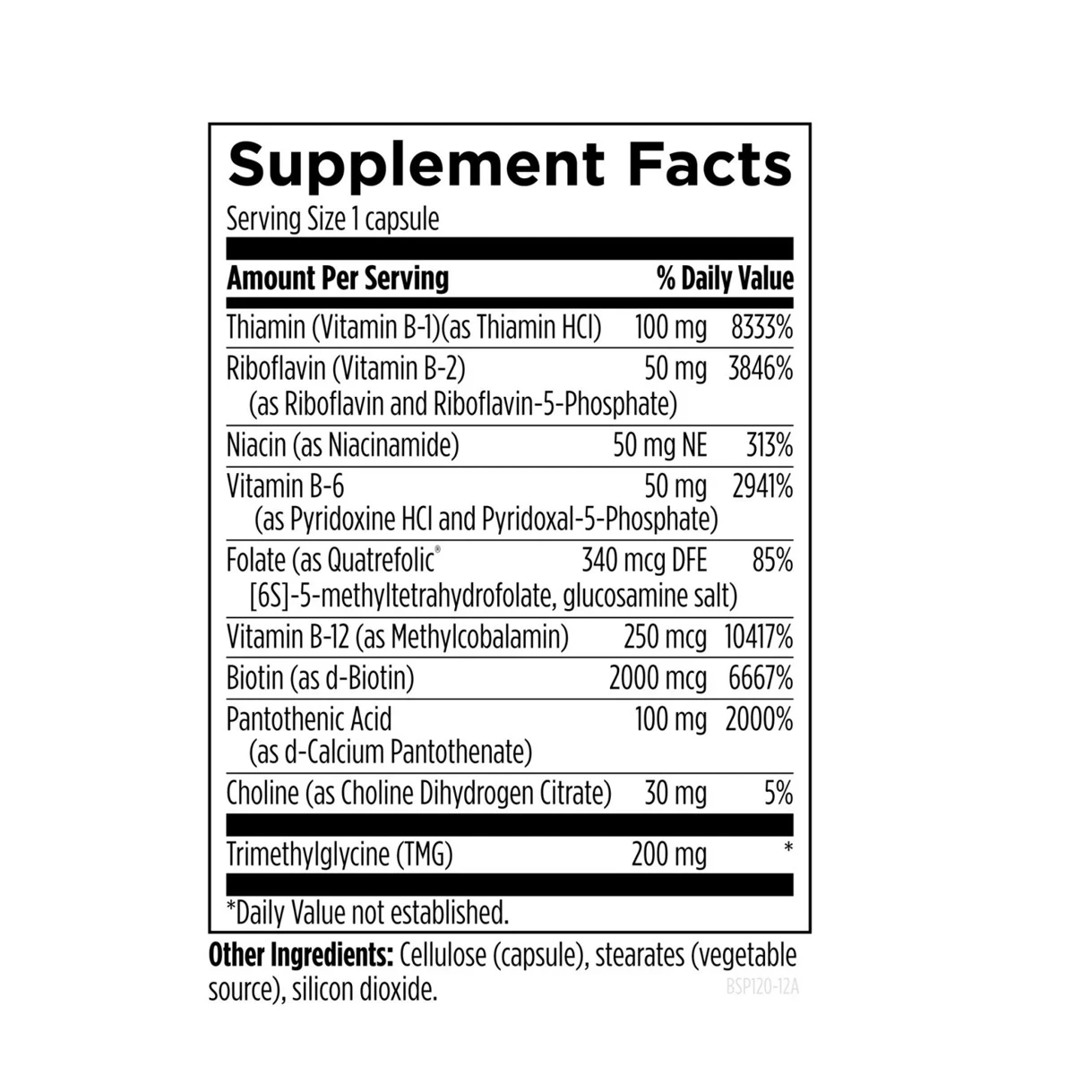 B-Supreme Designs For Health 120 Capsules thumbnail 4