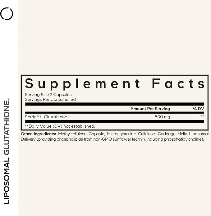 Codeage Liposomal Glutathione 1000mg Beyond Vitamins 120 Vegetable Capsules thumbnail 5