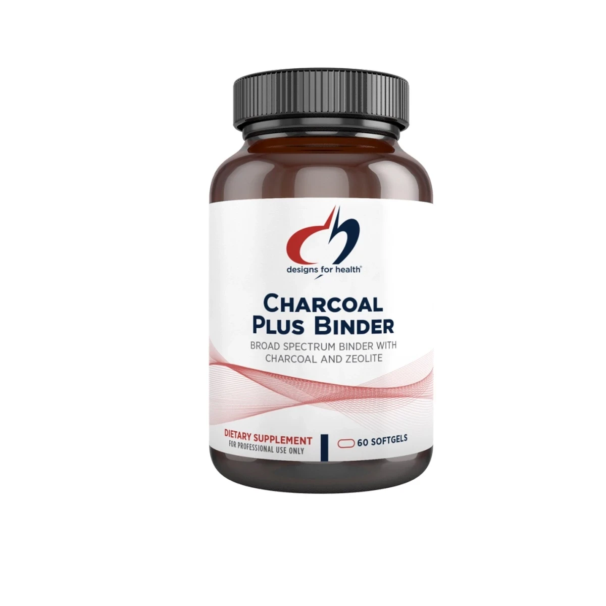 Designs For Health Charcoal Plus Binder 60 Softgels thumbnail 3
