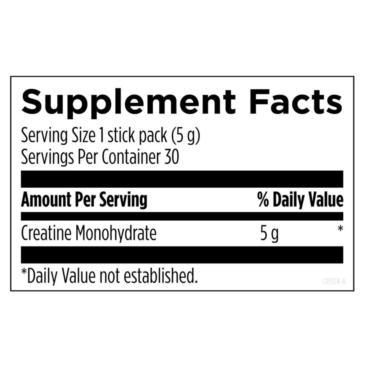 Creatine Monohydrate Designs For Health 5.29 Oz 150g Powder ingredients