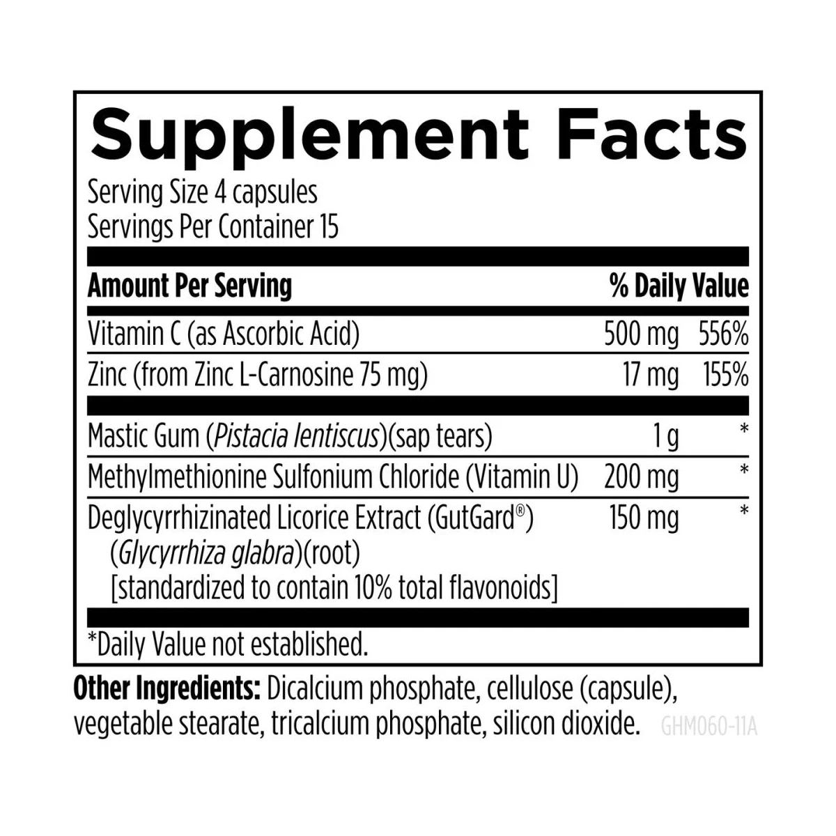 Gastromend-Hp Designs For Health 60 Capsules thumbnail 4