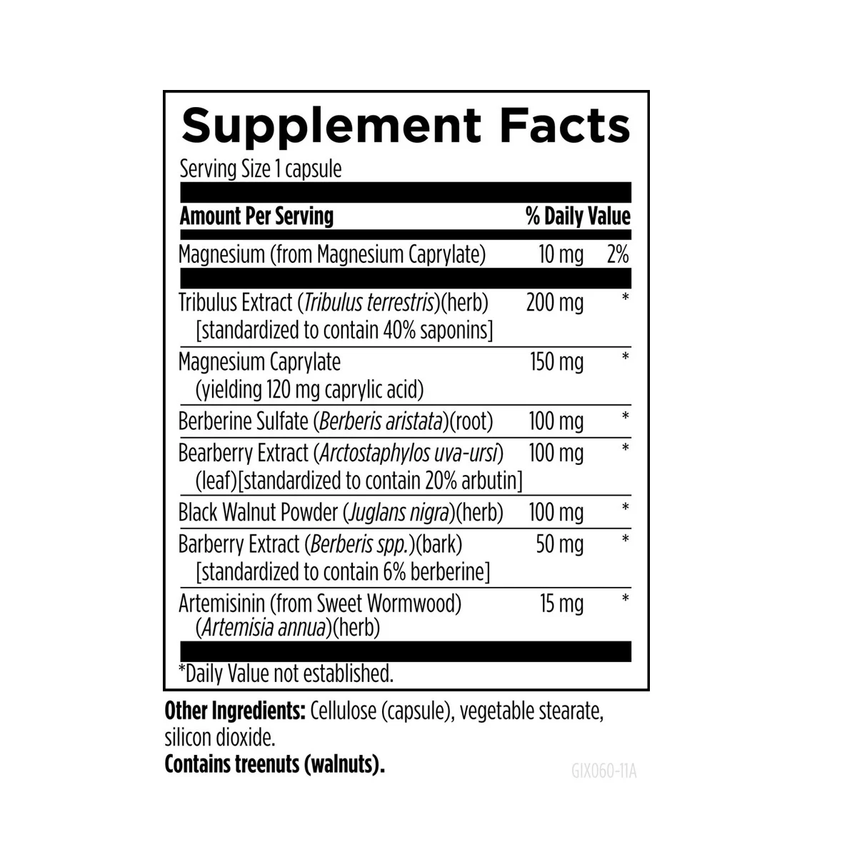 GI Microb-X Designs For Health 60 Capsules ingredients