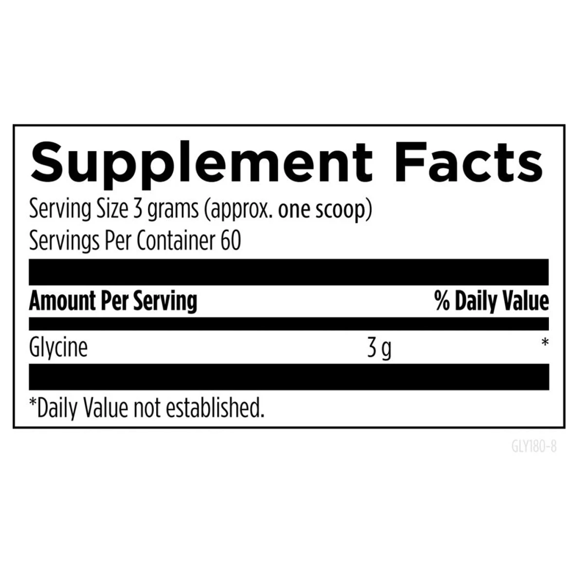 Glycine Designs For Health 6.3 Oz 180g Powder thumbnail 4