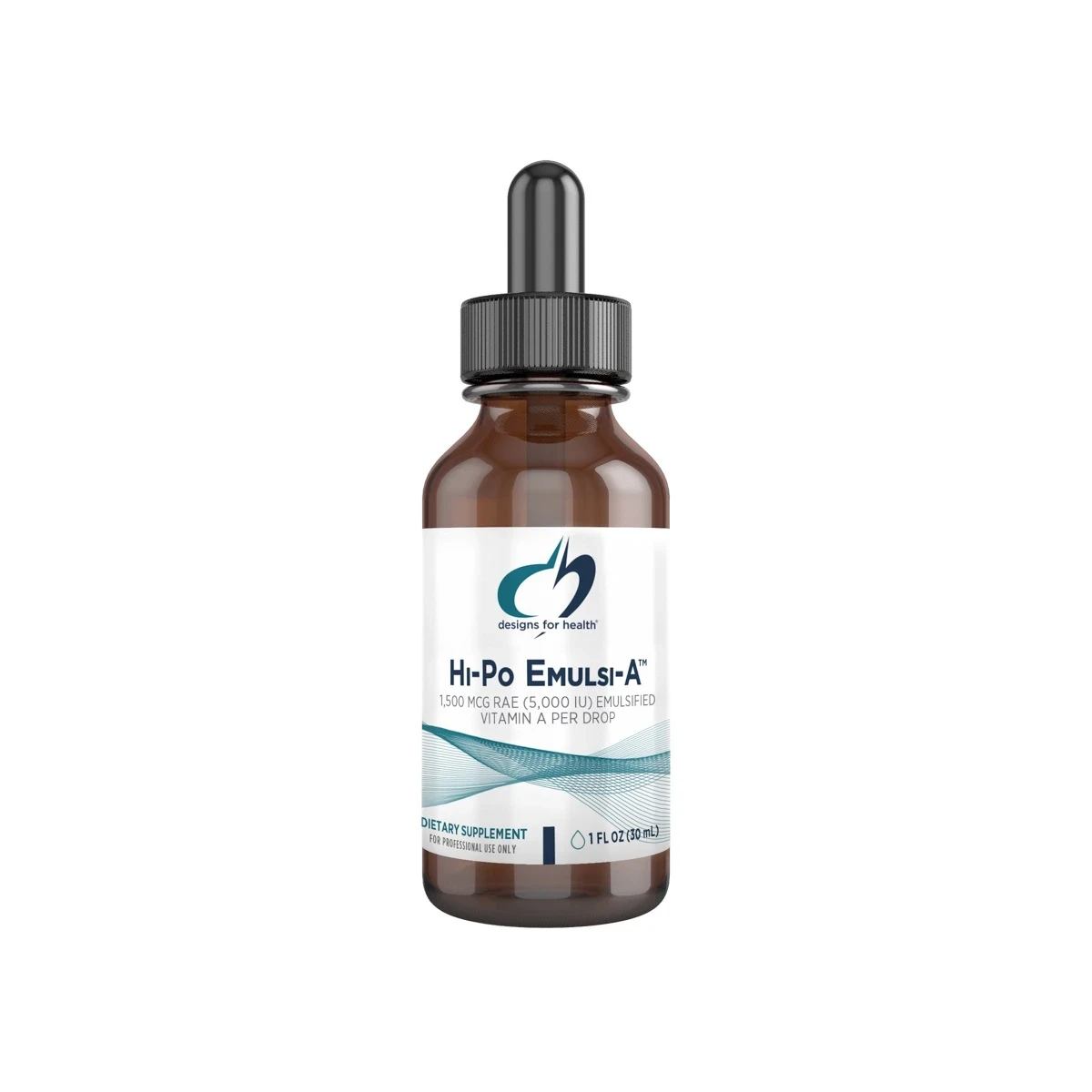 Hi-Po Emulsi-A Designs For Health 1500mcg 1 fl oz (30 mL) liquid thumbnail 3