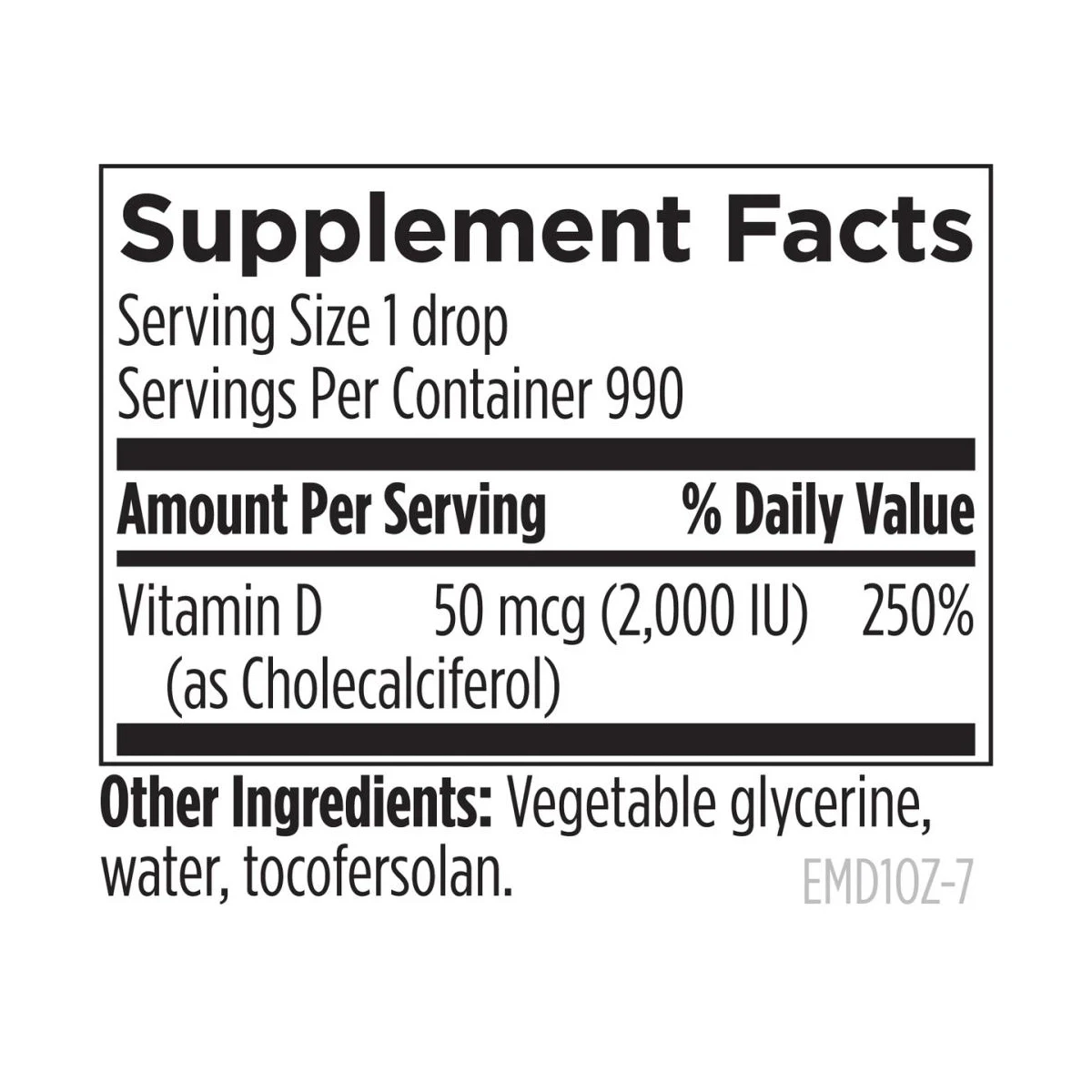 Hi-Po Emulsi-D3 Designs For Health 2000IU 1 Fl Oz (30 Ml) Liquid thumbnail 4