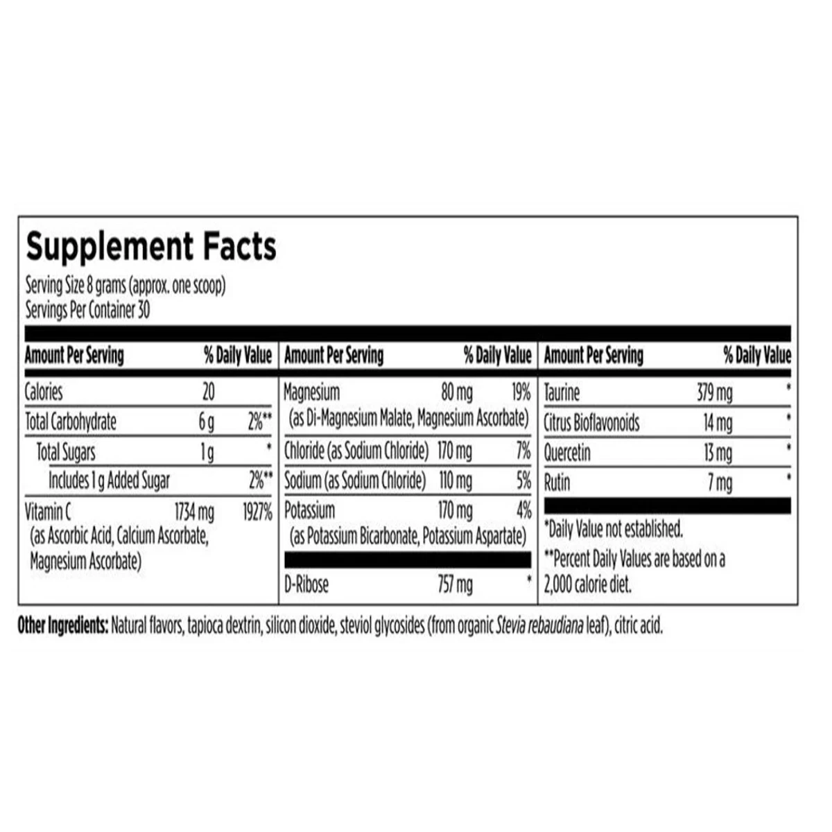 Hydration Complex Designs For Health 240g (8.5 oz) powder thumbnail 2