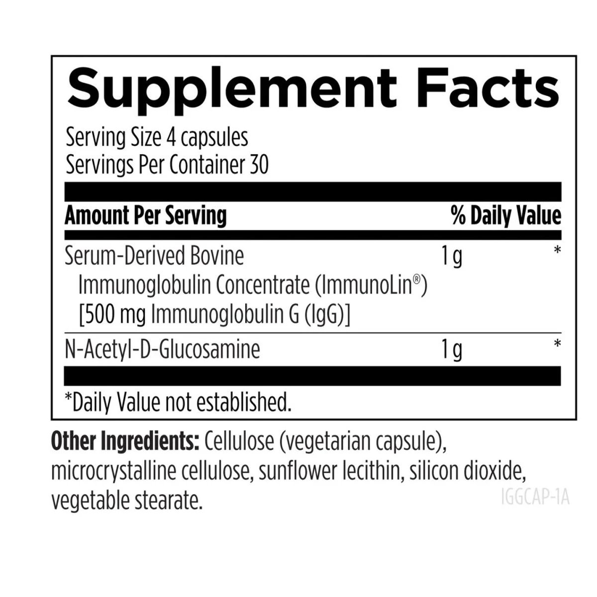 IgGI Shield Designs For Health 120 capsules thumbnail 4