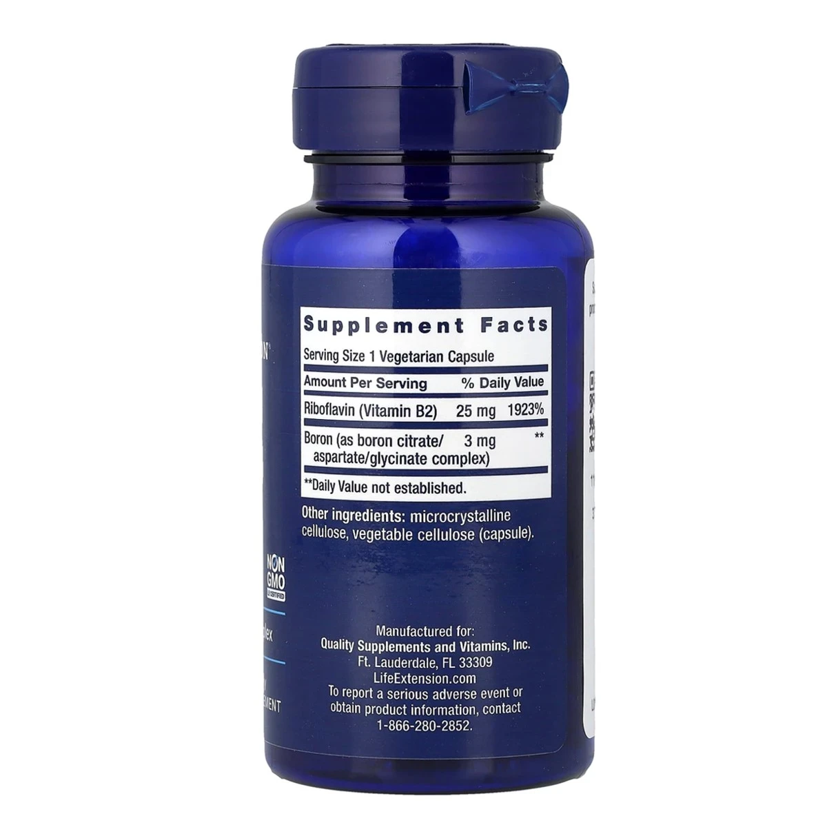 Life Extension Boron 3mg Advanced Chelate Complex 100 Vegetarian Capsules thumbnail 4