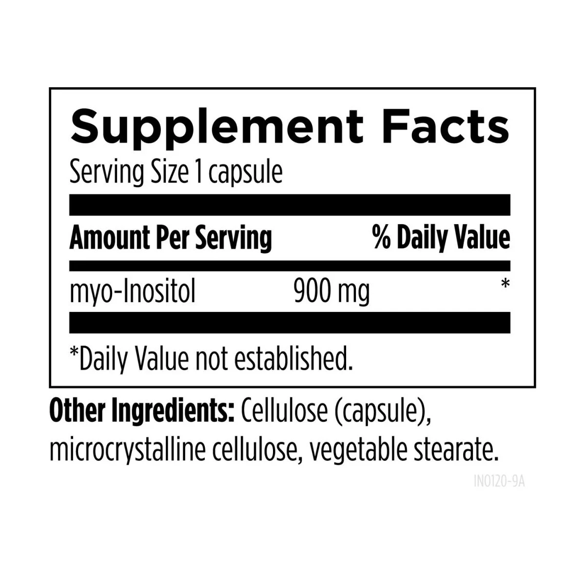Inositol Designs For Health 120 capsules thumbnail 4