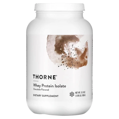Thorne - Whey Protein Isolate | Chocolate | 1.99 lb (906 g)