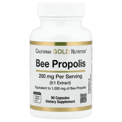 California Gold Nutrition Bee Propolis 1000mg 90 Capsules