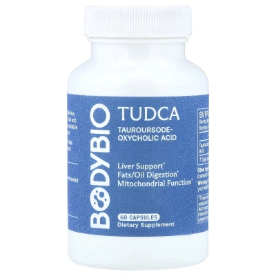 BodyBio TUDCA Liver Support Dietary Supplement 60 Capsules