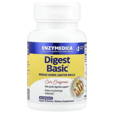 Enzymedica Digest Basic Probiotics 30 Capsules Dietary Supplement