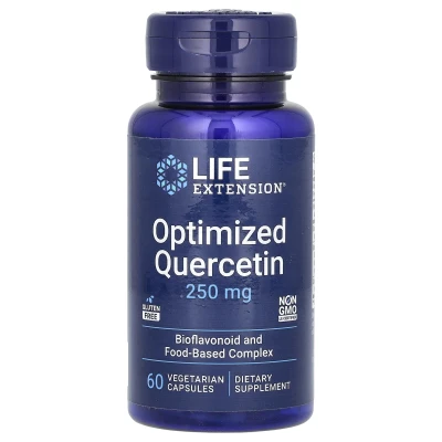 Life Extension Optimised Quercetin 250mg 60 Vegetarian Capsules