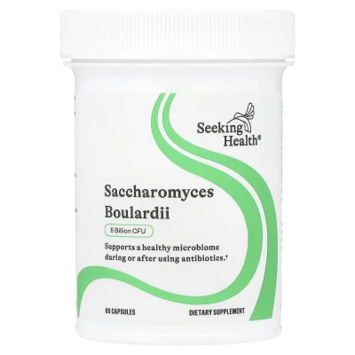 Seeking Health Saccharomyces Boulardii 5 Billion CFU Dietary Supplement 60 Capsules