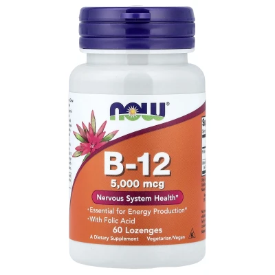 NOW Foods - B-12 | 60 Lozenges