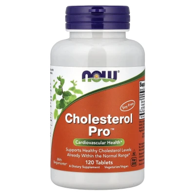 NOW Foods Cholesterol Pro 120 Tablets