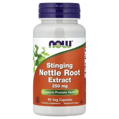 NOW Foods Stinging Nettle Root Extract 250mg 90 Veg Capsules