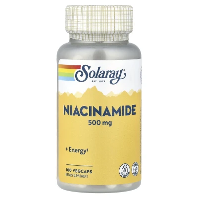 Solaray Niacinamide 500mg 100 VegCaps