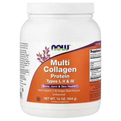 Now Foods Multi Collagen Protein Unflavoured 16 Oz (454g )