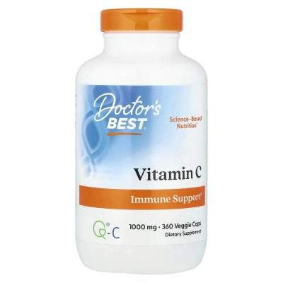 Doctor's Best - Vitamin C | 1000 mg | 360 Veggie Caps