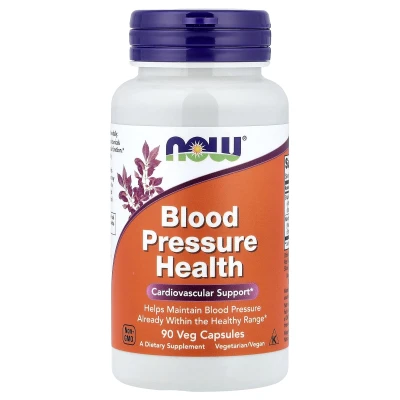 NOW Foods Blood Pressure Health 90 Veg Capsules