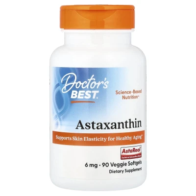 Doctor's Best Astaxanthin 6mg 90 Veggie Softgels