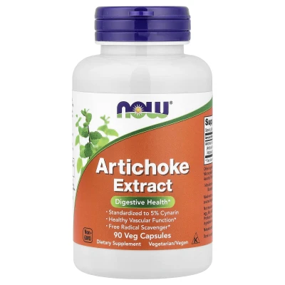 NOW Foods Artichoke Extract Digestive Health 90 Veg Capsules