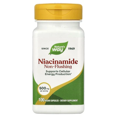 Nature's Way Niacinamide Non-Flushing 500mg 100 Capsules