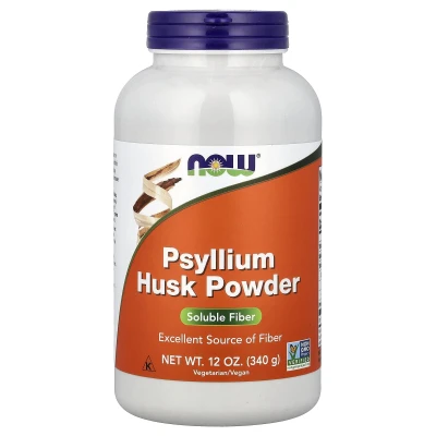 NOW Foods Psyllium Husk Powder 12 oz (340g)