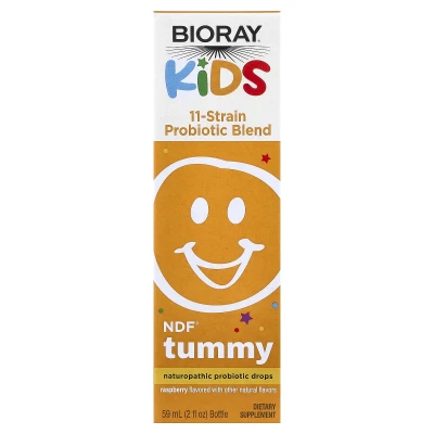 Bioray Kids NDF Tummy 11-Strain Probiotic Blend 2 fl oz (60ml)